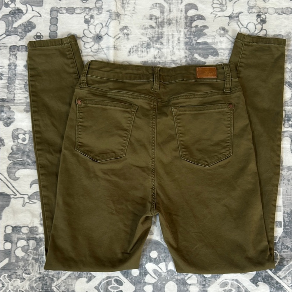 Judy Blue Olive Green Skinny Jeans Size 7/28 Style# JB88146 - Picture 2 of 12